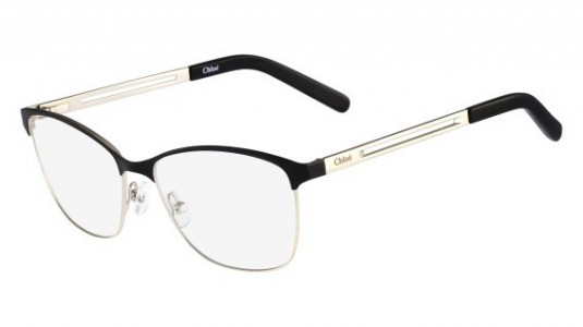 Chloé CE2122 Eyeglasses, (723) LIGHT GOLD/BLACK
