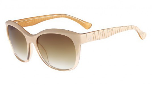 Calvin Klein CK3168S Sunglasses, 370 BEIGE