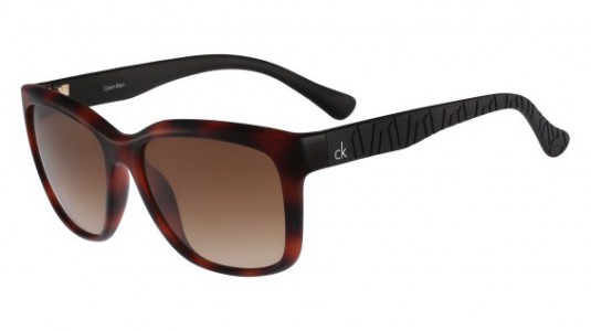Calvin Klein CK3169S Sunglasses, 320 HAVANA BLACK
