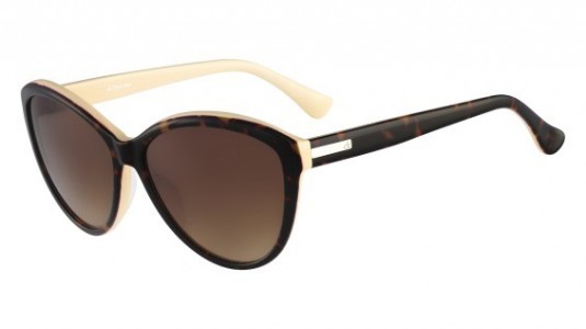 Calvin Klein CK4256S Sunglasses, (110) HAVANA/CREAM