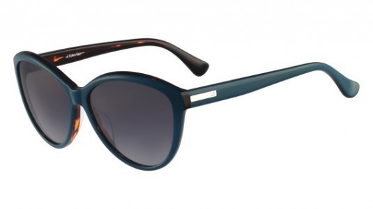 Calvin Klein CK4256S Sunglasses, (345) HAVANA/PETROL