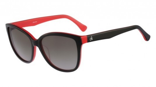 Calvin Klein CK4258S Sunglasses, (089) BLACK RED
