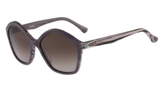 Calvin Klein CK4284S Sunglasses, 332 STRIPED GREY