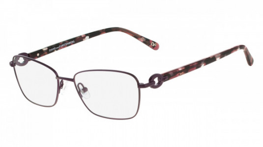 Diane Von Furstenberg DVF8041 Eyeglasses, (513) SATIN PURPLE