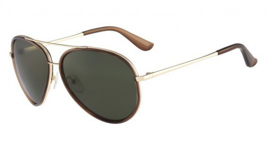 Ferragamo SF146S Sunglasses, 210 BROWN