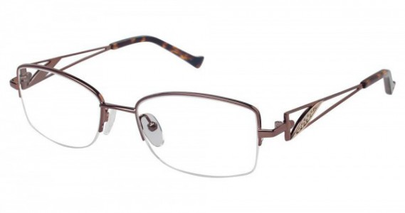 Tura R522 Eyeglasses, Brown (BRN)