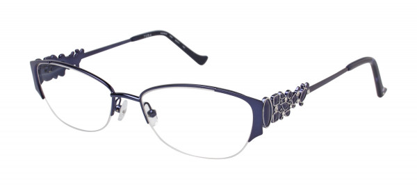 Tura R615 Eyeglasses, Navy (NAV)