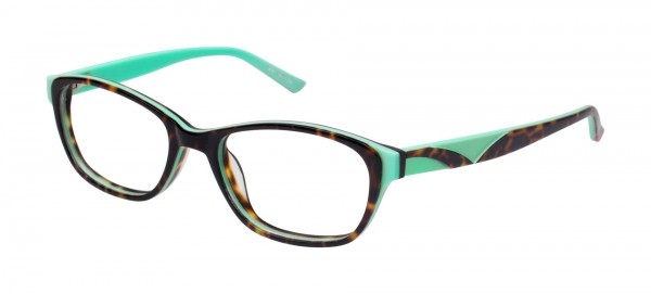Humphrey's 594006 Eyeglasses, Tortoise/Green - 64 (BRN)