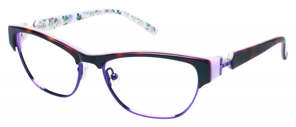 Ted Baker B233 Eyeglasses, Tortoise Lilac (TOR)
