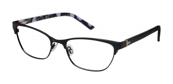 Ted Baker B234 Eyeglasses, Black Green (BLK)