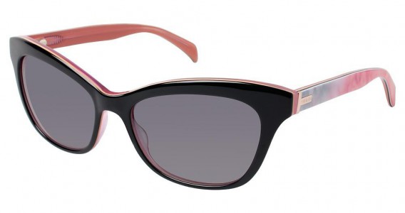 Ted Baker B575 Sunglasses, Black Peach (BLA)