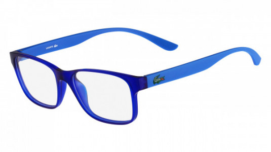 Lacoste L3804B MI Eyeglasses, (467) MID BLUE MATTE