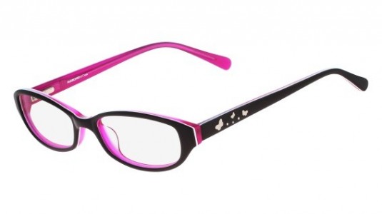 Marchon M-IVY Eyeglasses, (001) BLACK FUCHSIA