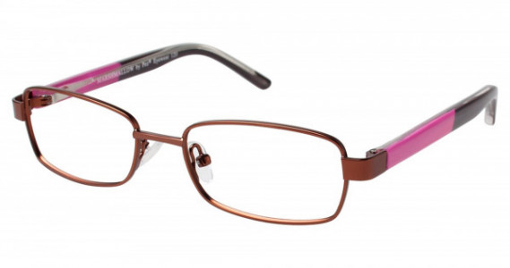 PEZ Eyewear MARSHMALLOW Eyeglasses, BROWN