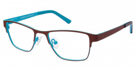 PEZ Eyewear CLUBHOUSE Eyeglasses, BROWN