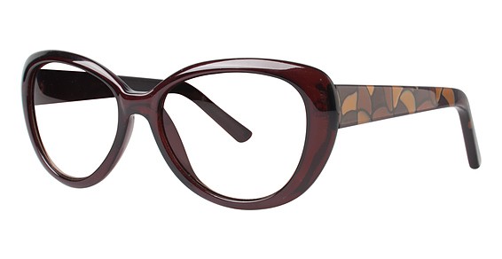 Avalon 8817 Eyeglasses, Chocolate/Caramel