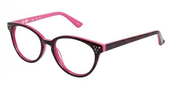 Jessica Simpson J1061 Eyeglasses, TS Tortoise Pink