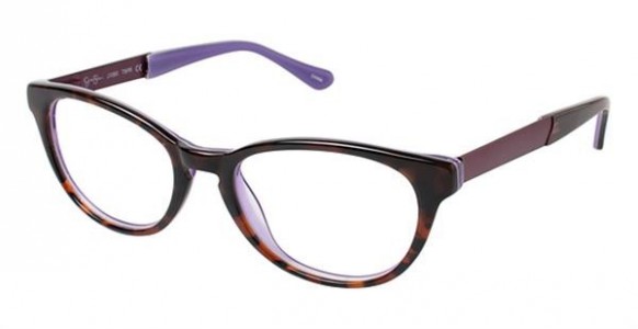Jessica Simpson J1060 Eyeglasses, TSPR Tortoise Purple