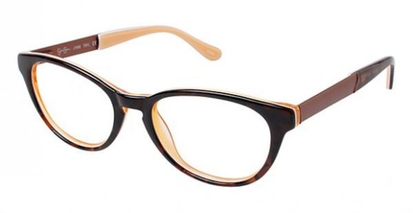 Jessica Simpson J1060 Eyeglasses, TSYL Tortoise Yellow