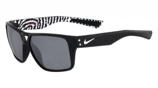 Nike NIKE CHARGER HH EV0876 Sunglasses, (001) BLACK/MT BLACK/ GREY W/SIL FL