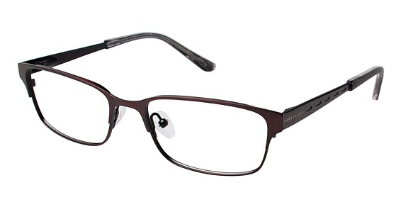 Perry Ellis PE 353 Eyeglasses, 1 Dark Brown