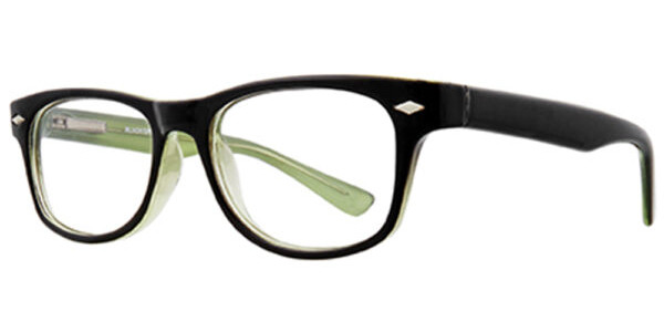 Genius G518 Eyeglasses, Black-Crystal