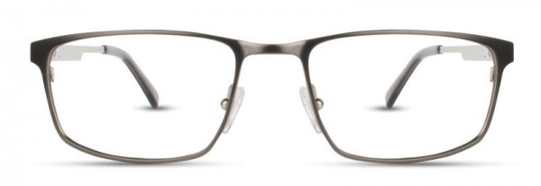 Michael Ryen MR-224 Eyeglasses, 3 - Gunmetal / Chrome