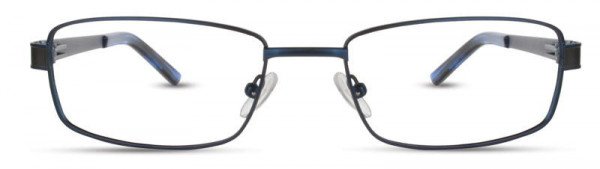 Michael Ryen MR-216 Eyeglasses, 1 - Navy / Charcoal