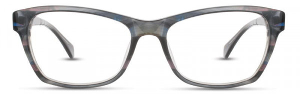 Cinzia Designs CIN-5036 Eyeglasses, 1 - Blue / Violet Pearl