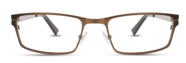 Michael Ryen MR-218 Eyeglasses, 3 - Cocoa / Gunmetal