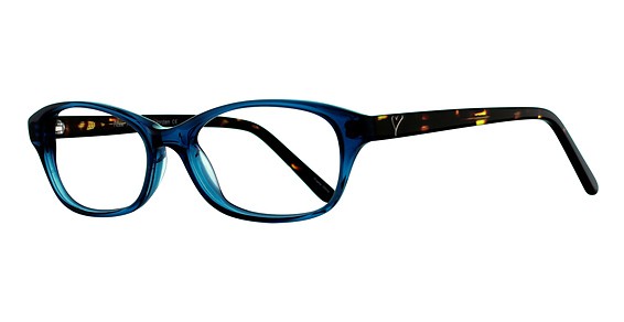 Alex Nicole Fiona Eyeglasses, Clear Blue