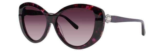 Vera Wang Galadriel Sunglasses, Rose Tortoise