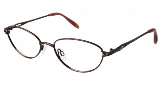 C by L'Amy C By L'Amy 519 Eyeglasses, C02 BROWN