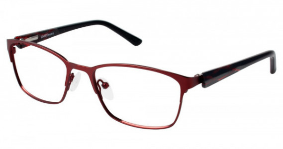L'Amy Veronique Eyeglasses, C01 MATTE BURGUNDY