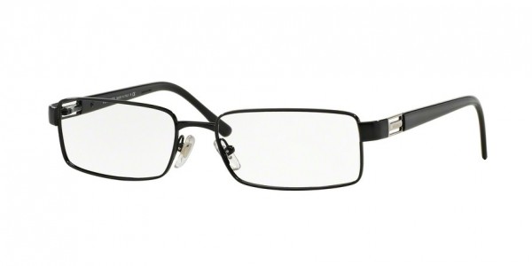 Versace VE1120 Eyeglasses, 1009 BLACK (BLACK)