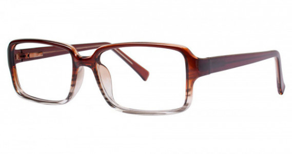 Modern Optical MARCUS Eyeglasses, Brown Fade