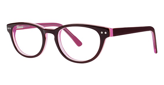 Fashiontabulous 10x239 Eyeglasses, burgundy/pink