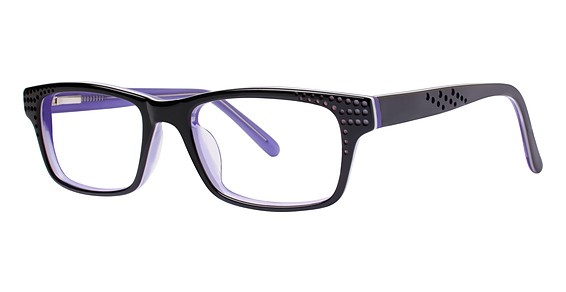 Fashiontabulous 10x240 Eyeglasses, black/grape