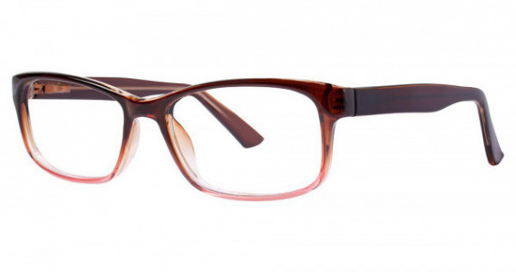 Modern Optical ENVIED Eyeglasses, Brown/Rose