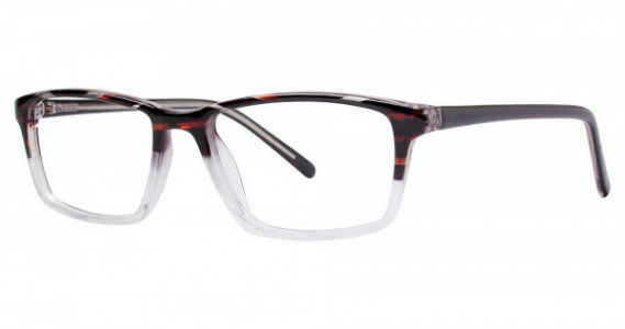 Modern Optical INDULGE Eyeglasses, Black/Brown/Crystal