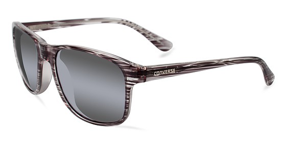 Converse B011 Sunglasses, Grey Stripe Mirror