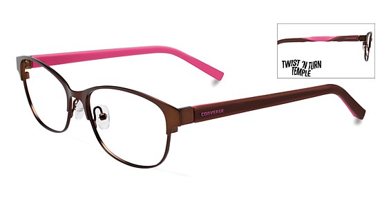 Converse Q044 Eyeglasses, Brown