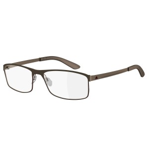 adidas AF48 Lazair 2.0 Full Rim Performance Steel Eyeglasses, 6054 brown matte
