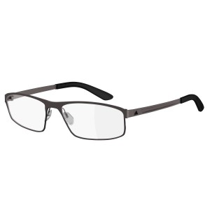 adidas AF50 Lazair 2.0 Full Rim Performance Steel Eyeglasses, 6050 grey matte