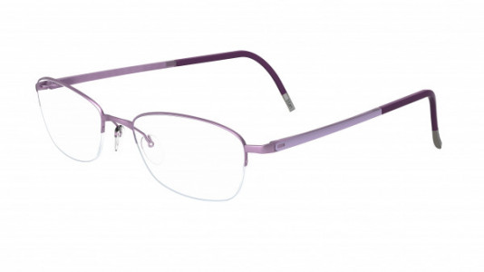 Silhouette Illusion Nylor 4453 Eyeglasses, 6075 Metallic Violet