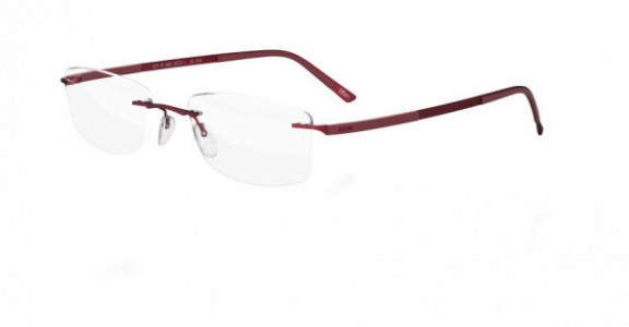 Silhouette Titan Contour 4477 Eyeglasses, 6057 red