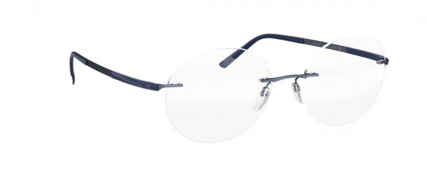 Silhouette Titan Contour 5410 Eyeglasses, 6060 Jeans Blue