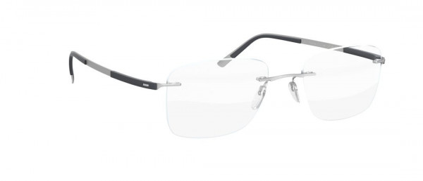 Silhouette Titan Contour 5414 Eyeglasses, 6051 Silver / Stony Grey