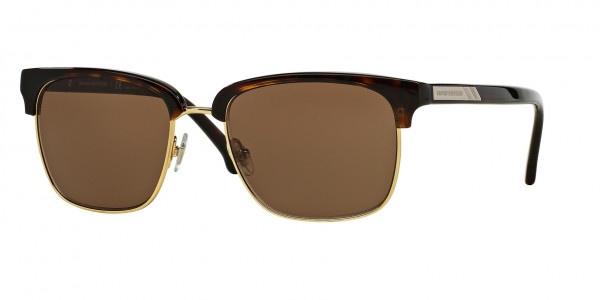 Brooks Brothers BB4021 Sunglasses, 600173 GOLD/TORTOISE SOLID BROWN (GOLD)