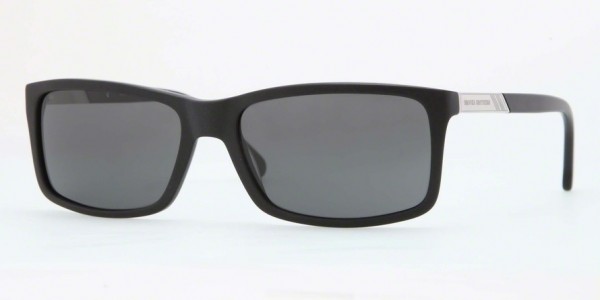 Brooks Brothers BB5014 Sunglasses, 606481 MATTE BLACK (BLACK)